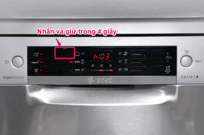 Thao tác trên bảng điều khiển
