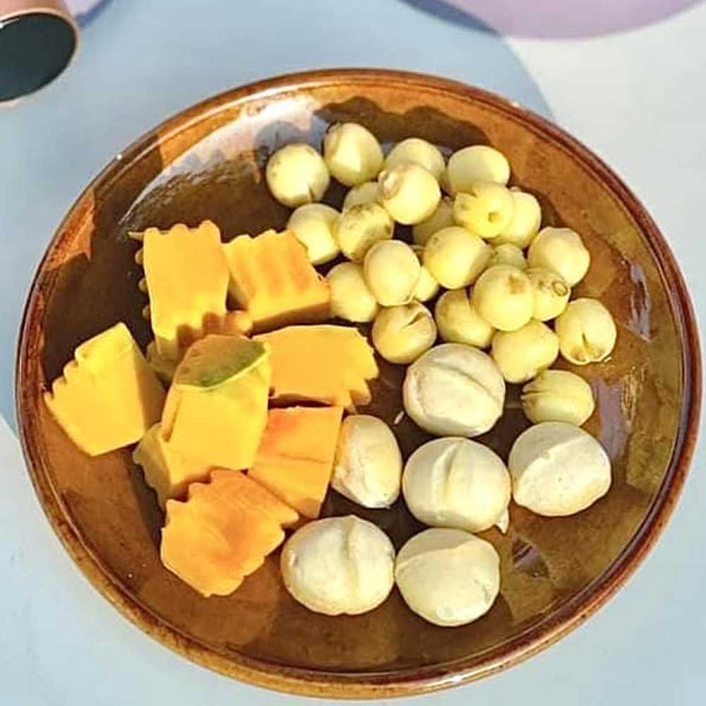 Cách làm sữa hạt mít hạt sen