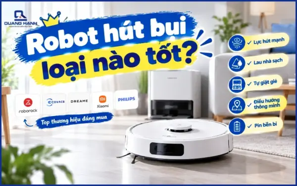 Mua Robot hút bụi loại nào cho nhà chung cư, nhà nhiều tầng?