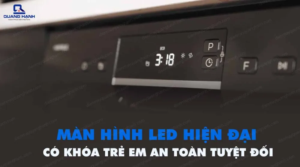 Cách khắc phục khi máy rửa bát Hafele báo lỗi F5