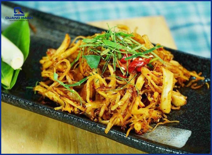 Thành phẩm khô gà lá chanh
