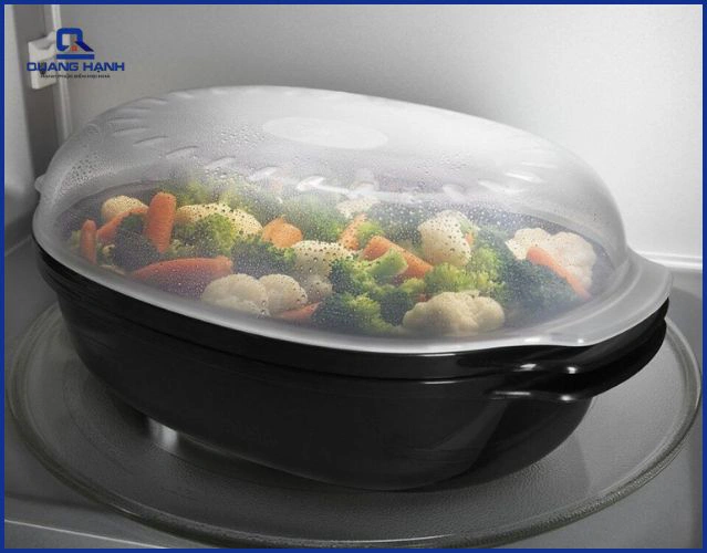 Với rau củ và món ít nước