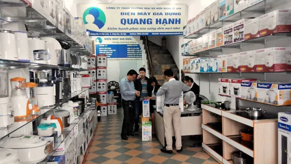 Điện máy Quang Hạnh- Niềm hạnh phúc tỏa sáng đến mọi nhà