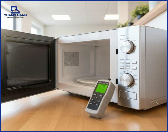 Điều kiện bình thường lò vi sóng rất an toàn