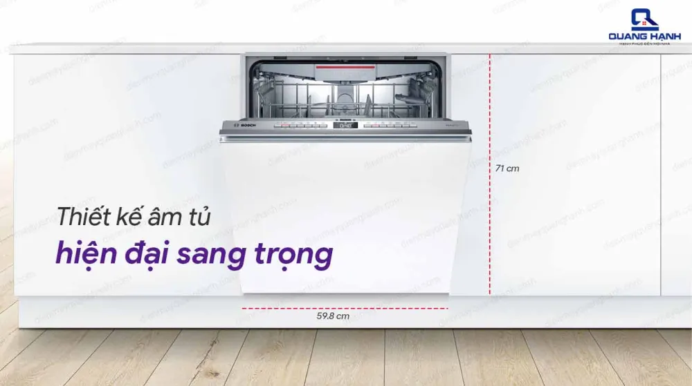 Máy rửa bát âm tủ