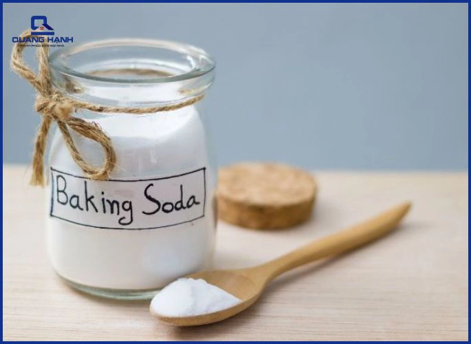 Mẹo làm sạch vết gỉ sét bằng baking soda