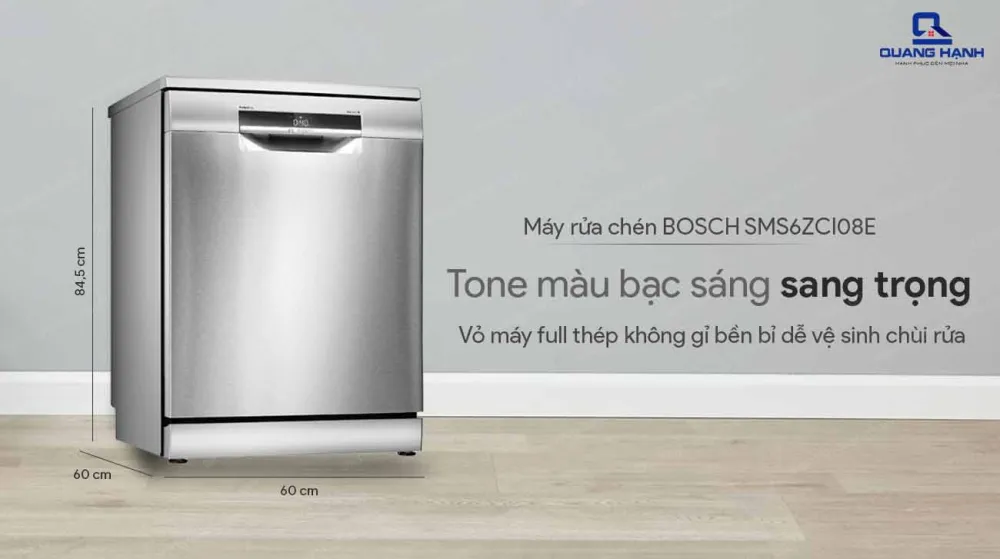 Máy rửa chén độc lập Bosch SMS6ZCI08E