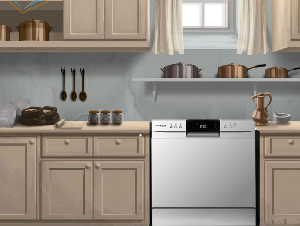 Thiết kế hiện đại phù hợp với mọi gian bếp