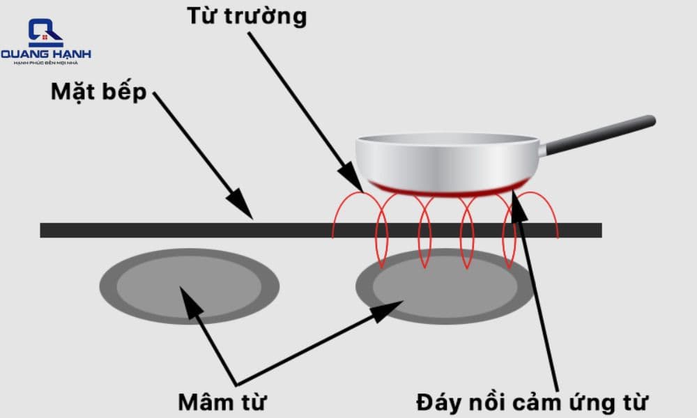 Nguyên lý hoạt động của bếp từ