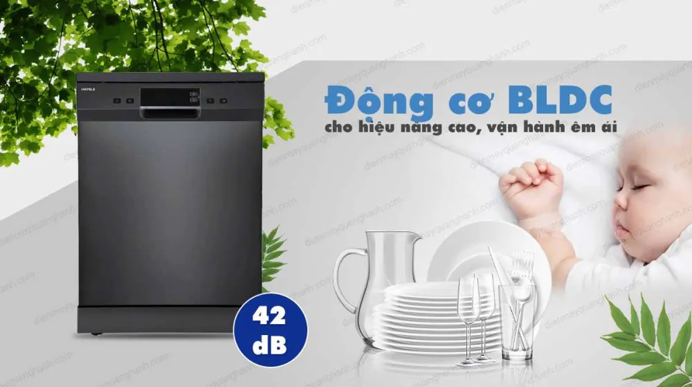 Lỗi F8 máy rửa bát Hafele