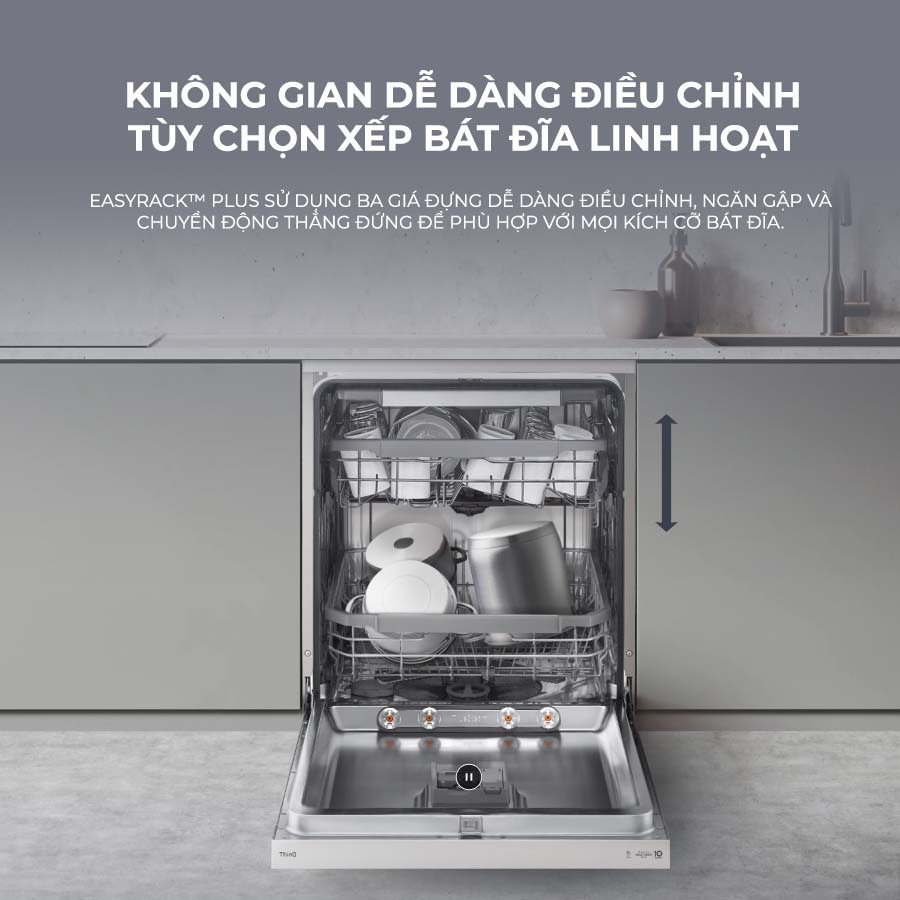 Hướng dẫn cách sử dụng máy rửa bát LG chi tiết tại nhà