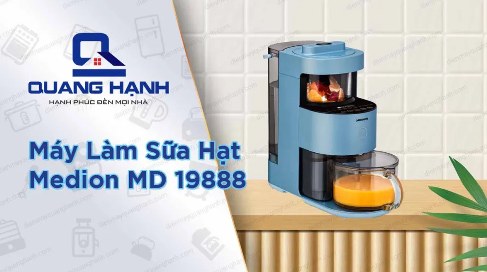 Gợi ý một số loại máy làm sữa hạt tốt - chất lượng
