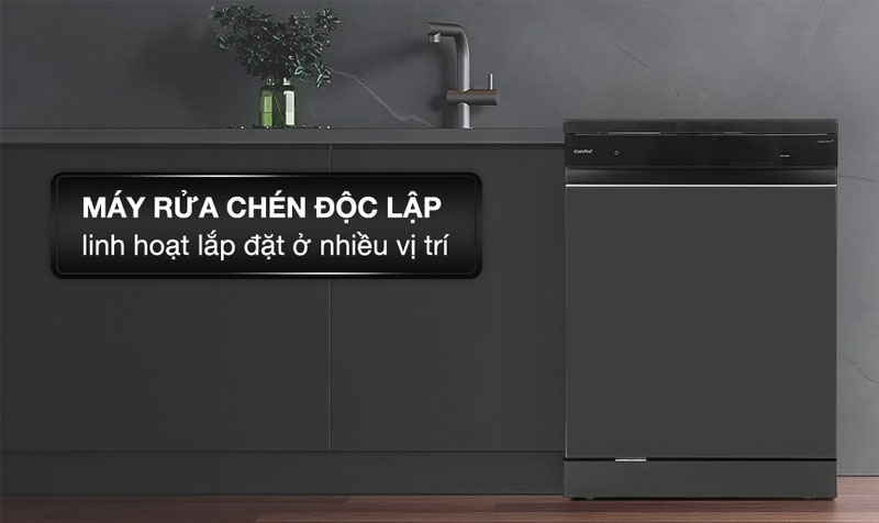Máy rửa chén độc lập Comfee CDWEF1533GB-WU-VN