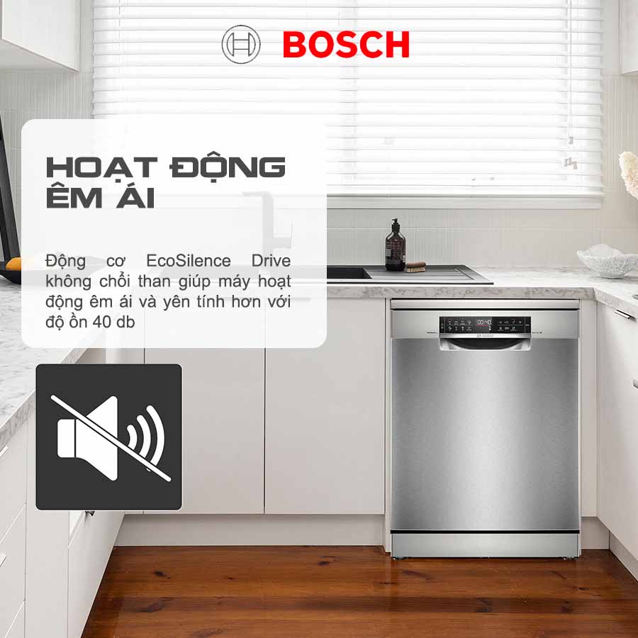 Cách lắp đặt máy rửa chén Bosch hiện đại nhất