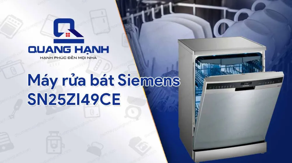 Máy rửa bát Siemens SN25ZI49CE