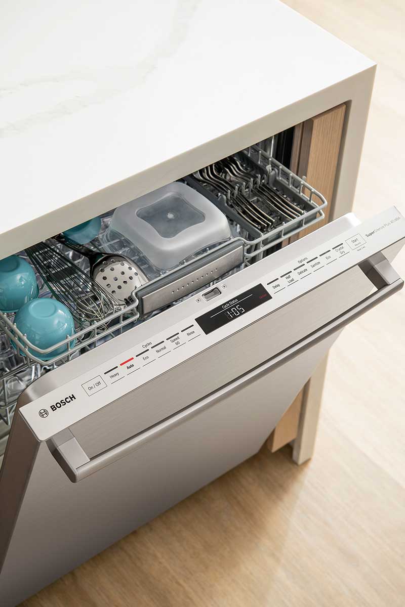 Kiểm tra máy rửa bát Bosch chính hãng thông qua tem chống giả