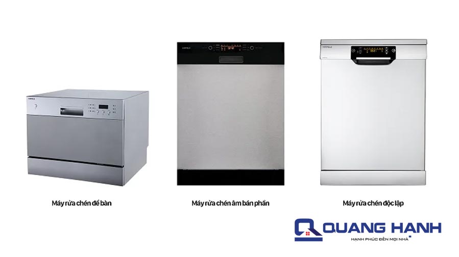 Cách xác định kích thước máy rửa bát