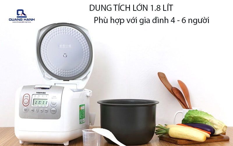nồi cơm điện cho 6 người ăn
