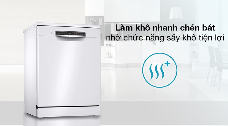 Chức năng sấy khô của máy rửa bát là gì?