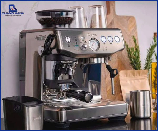 cách sử dụng máy pha cà phê breville