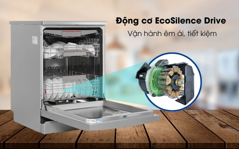 Động cơ EcoSilence Drive hoạt động bền bỉ và êm ái