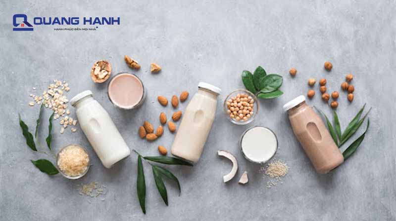 Lợi ích của sữa hạt điều cho gia đình