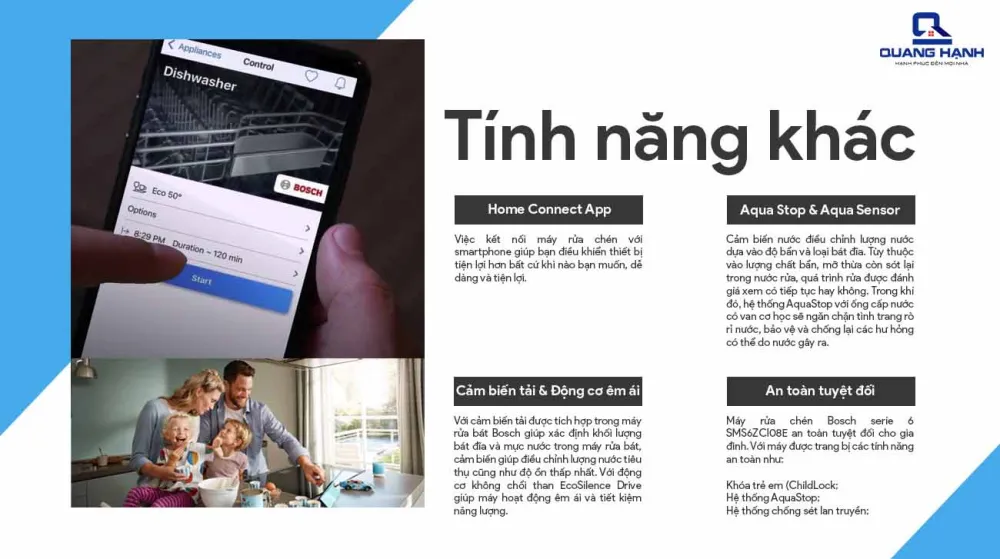 Ưu điểm của máy rửa bát