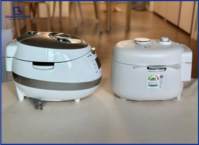 Nên mua nồi cơm điện nắp gài hay nắp rời?