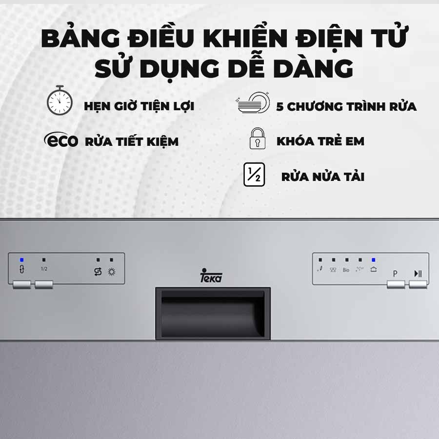Hướng dẫn chi tiết cách sử dụng máy rửa bát Teka