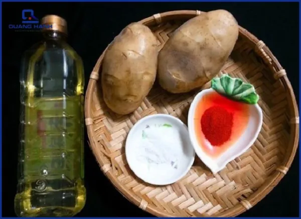 Cách làm bim bim khoai tây bằng lò nướng giòn ngon tại nhà
