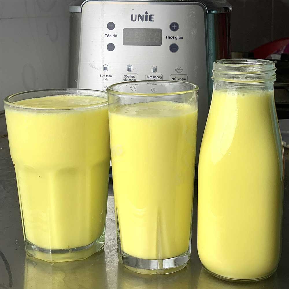 Cách làm sữa hạt mít hạt sen