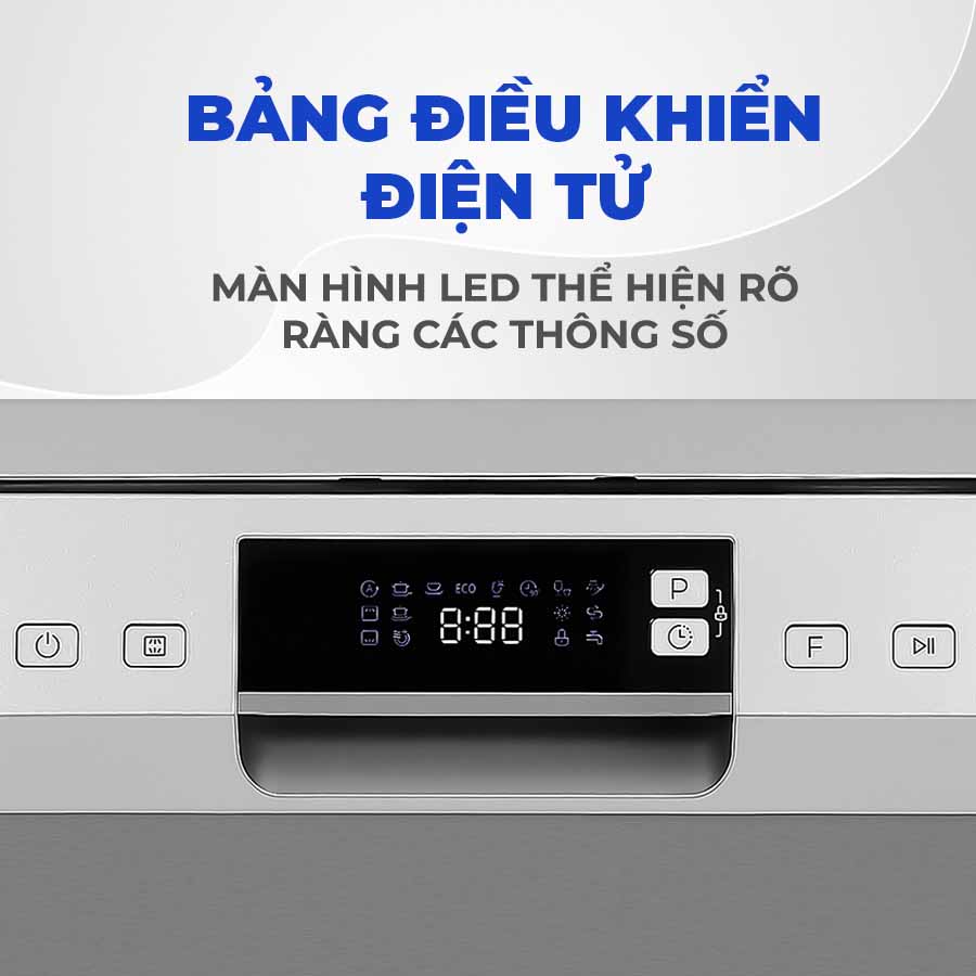 Các chương trình rửa trên máy rửa bát Bosch