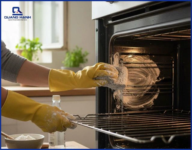 Làm sạch bằng baking soda