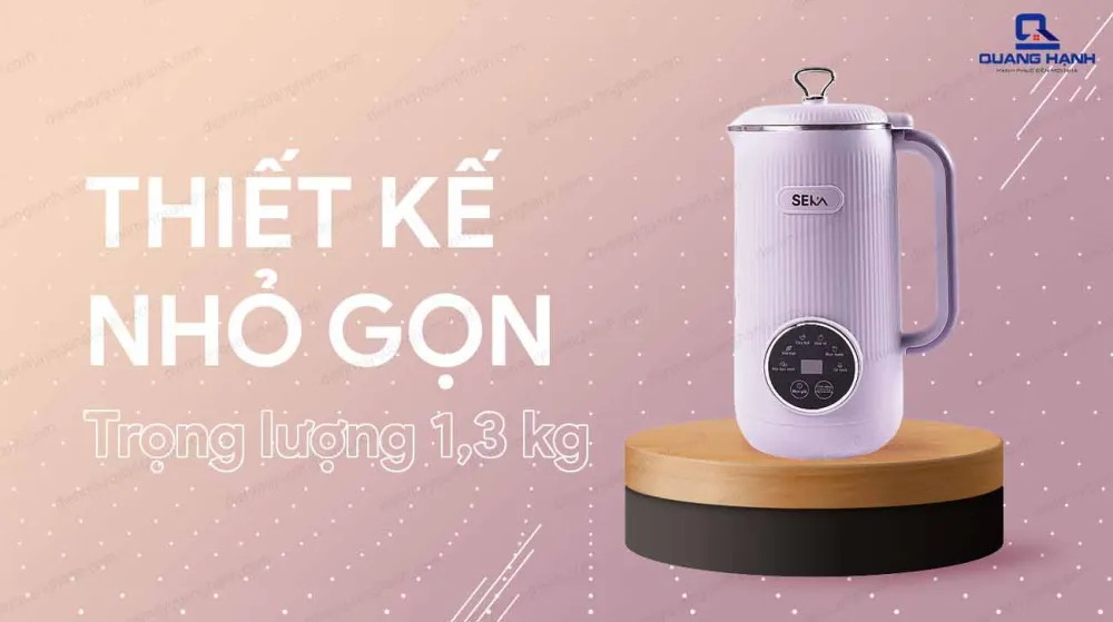 Thiết kế nhỏ gọn dễ sử dụng