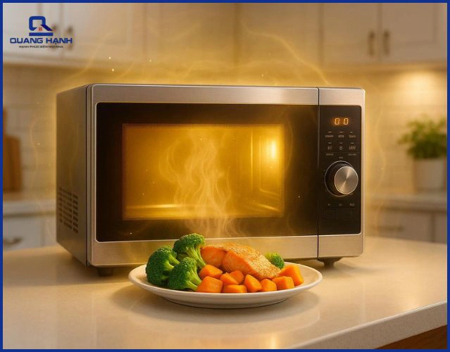 Nhiệt độ lò vi sóng khiến bạn quan tâm