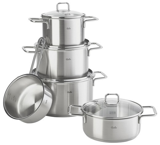 Bộ nồi từ Fissler Hamburg 5 món-Bộ nồi tốt nhất trong tầm giá 10 triệu đồng