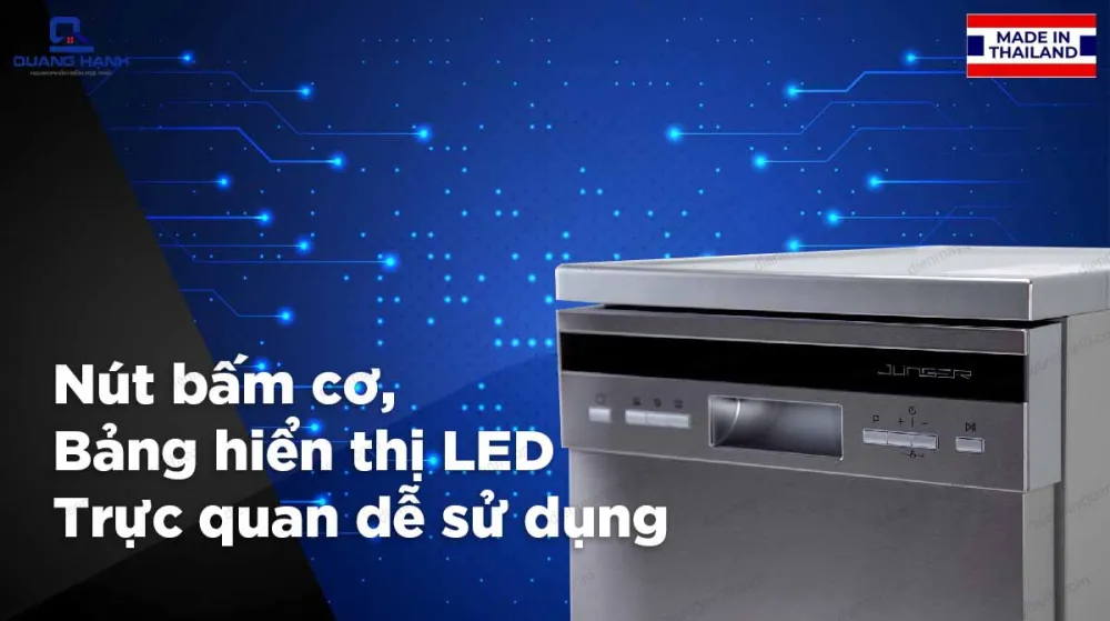 Vận hành êm ái không gây tiếng ồn quá lớn