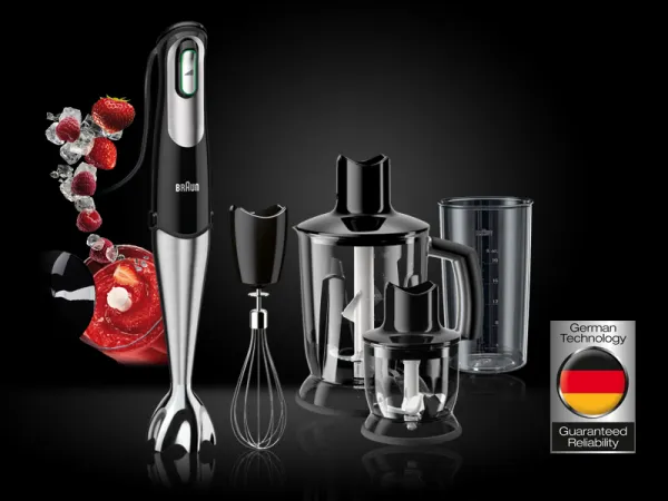 Giải mã sức hút máy xay sinh tố cầm tay Braun