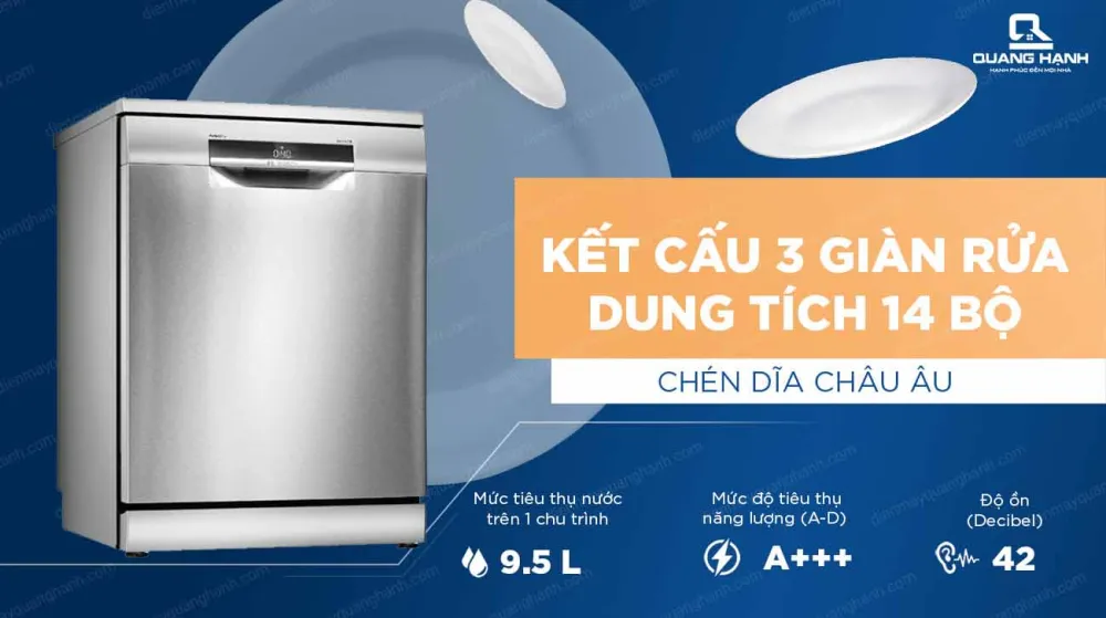 Máy rửa bát có thể rửa tất cả đồ dùng nhà bếp