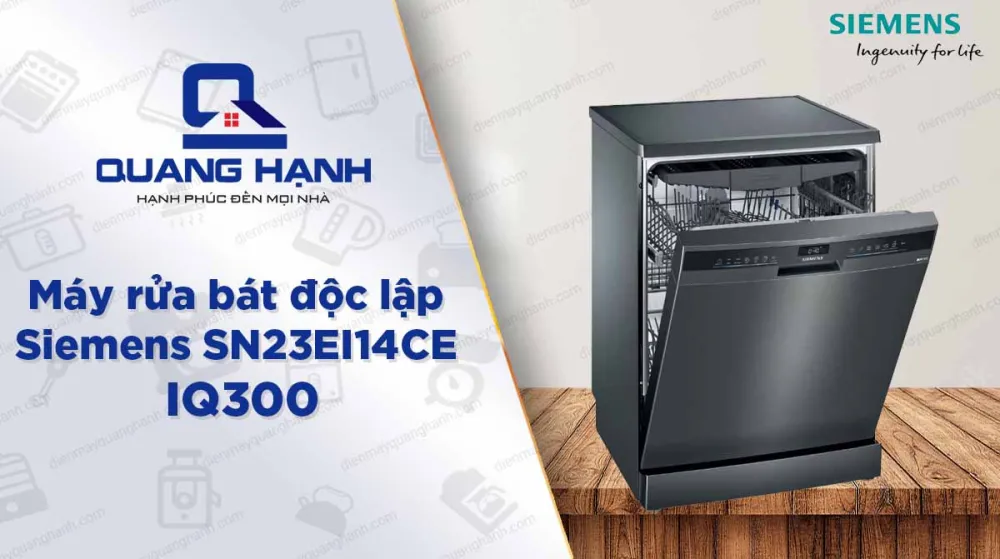 Máy rửa bát độc lập Siemens SN23EI14CE IQ300
