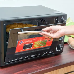 Lò nướng Sanaky VH-129S màu đen dung tích 120 lít