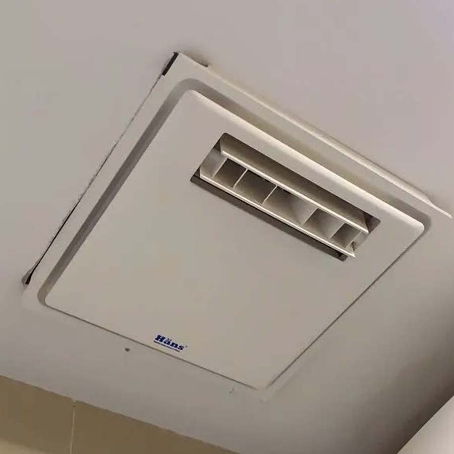 Ảnh thực tế Quạt Mát Âm Trần Điều Khiển Từ Xa Hans H10R