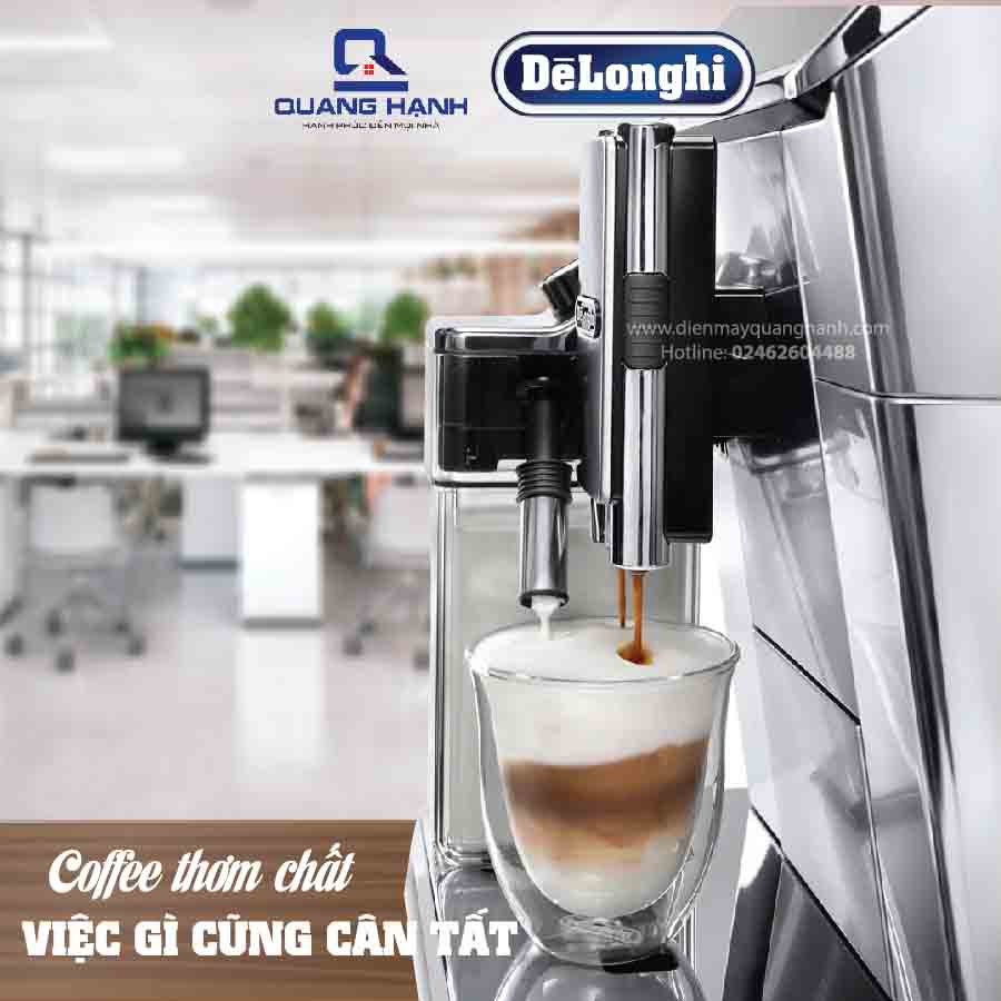 Máy pha cà phê tự động DELONGHI ECAM650.75.MS