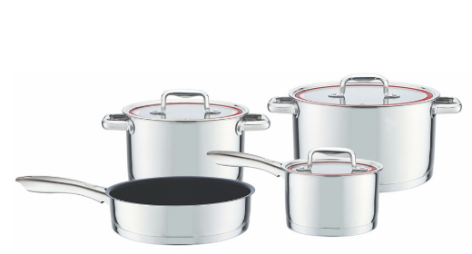 Bộ nồi chảo inox Elmich Praha EL8668-2358668 - toàn cảnh sản phẩm