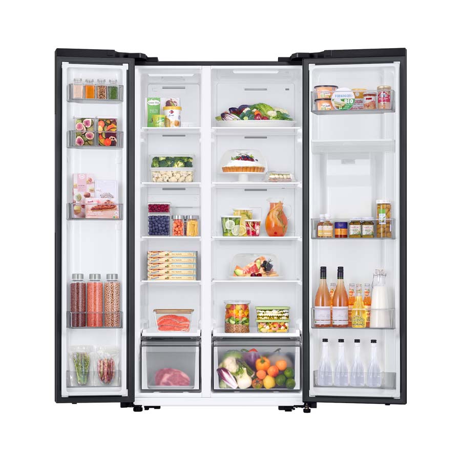 Tủ lạnh Side By Side 615 lít Samsung RS90F65D2FSV