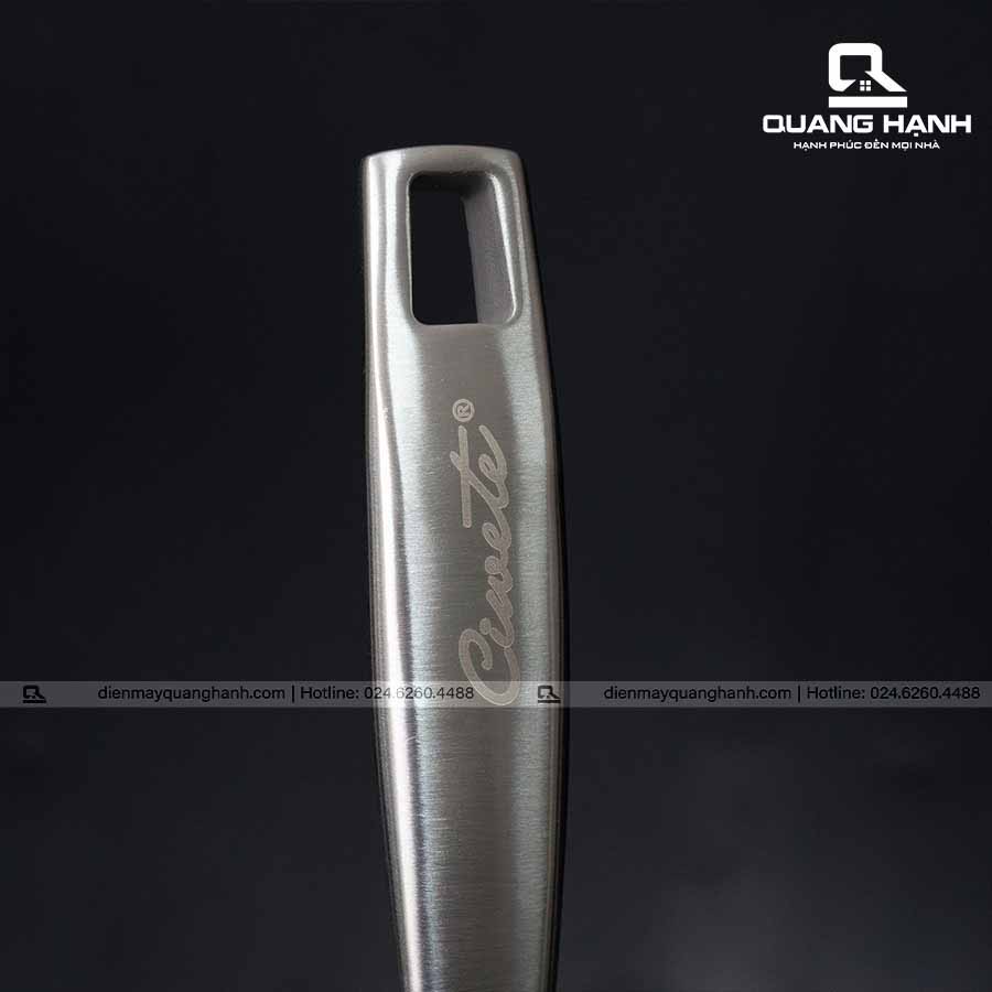 Ảnh thực tế Chảo Inox chống dính cao cấp Ciwete 24cm SS0203-B