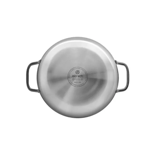 Chảo xào Inox cao cấp 3 lớp đáy liền Elmich Trimax EL3797 size 28cm