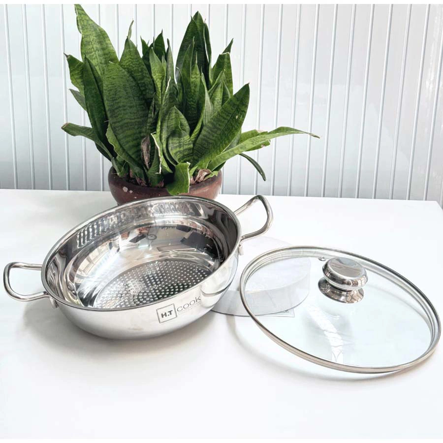 Nồi lẩu 1 đáy Inox 430 Fivestar HT COOK HTCL22001 22cm