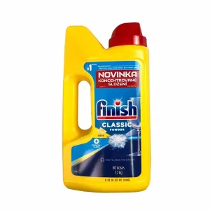 Bột rửa Finish Classic Lemon 1200gram