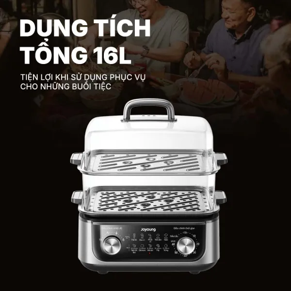 Nồi lẩu hấp điện Joyoung JFS-556